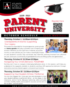 Parent University: Grandparents of Atlanta: Supporting Your Legacy